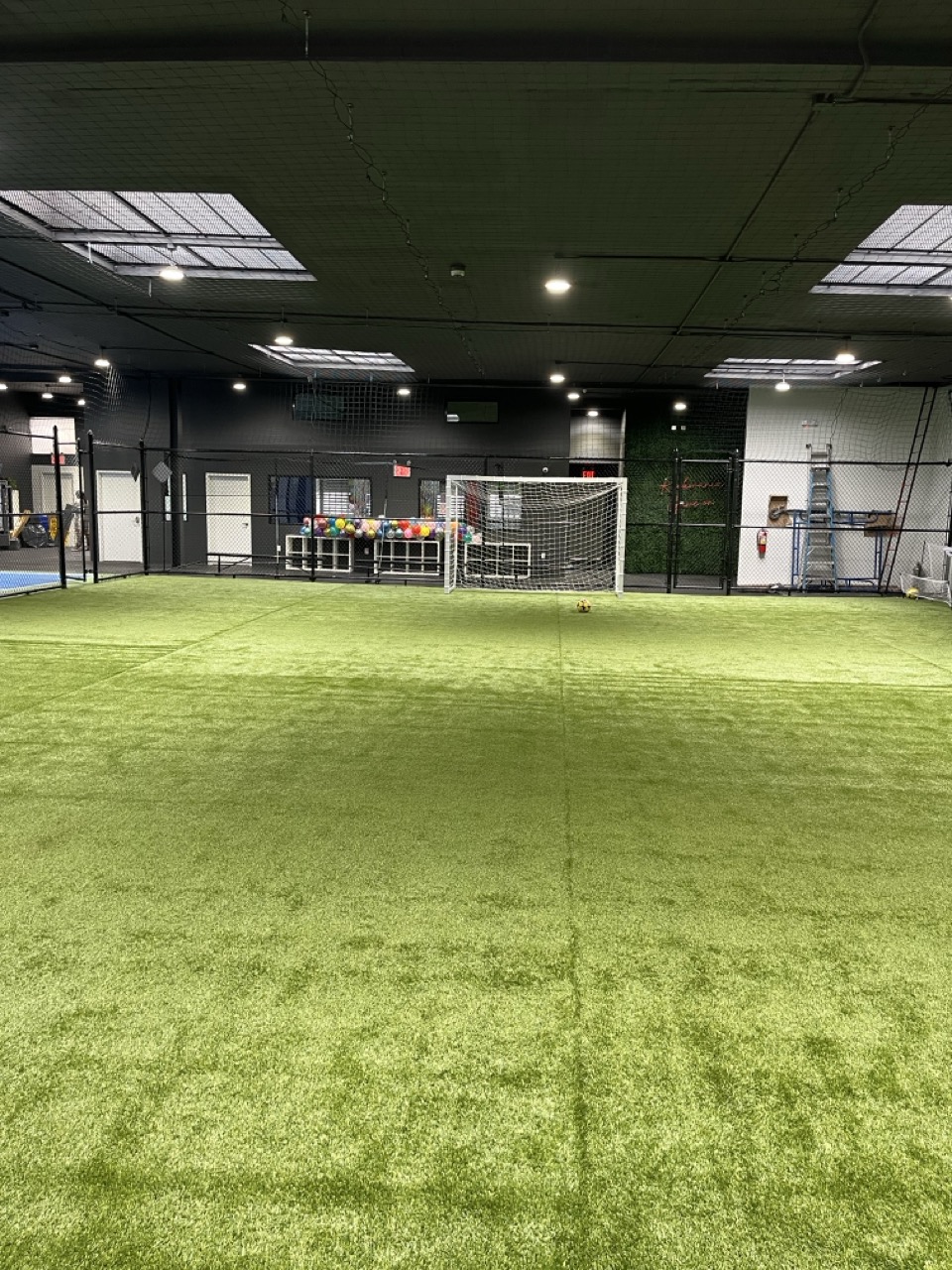 Indoor futsal field