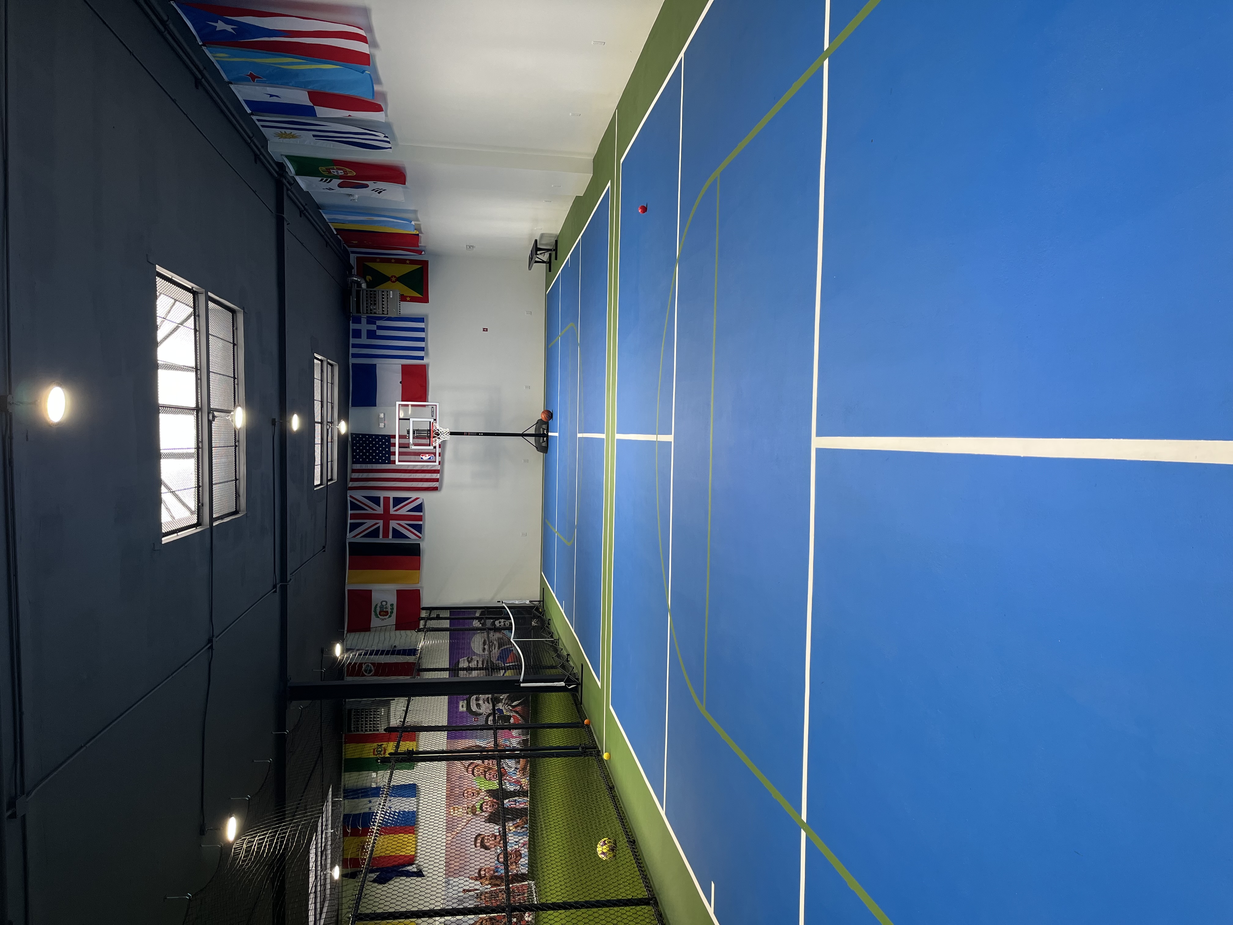 Pickleball court